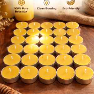 Beeswax Tealight Candles